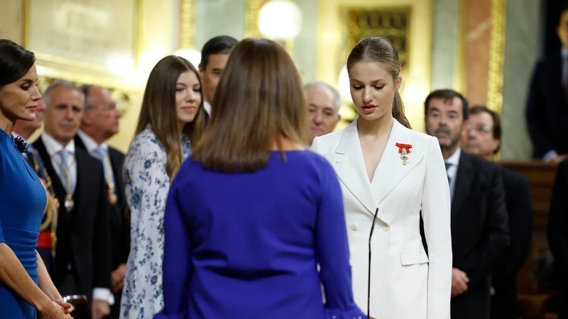 Momento clave en el reinado de la Princesa Leonor