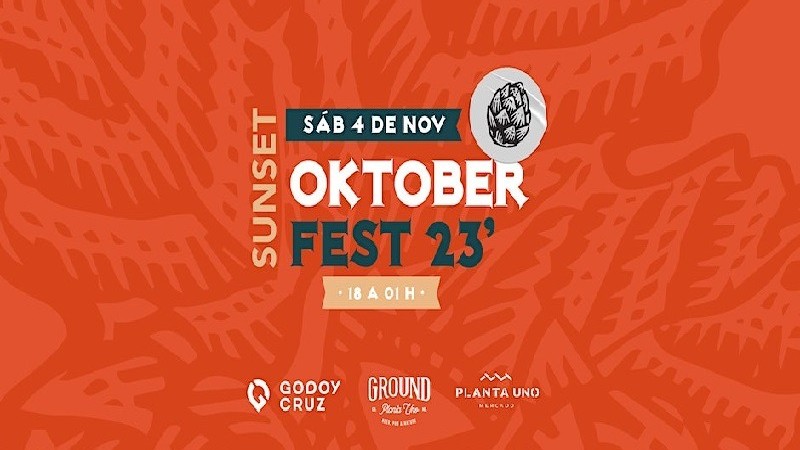 Se viene el Oktober Sunset en Planta Uno