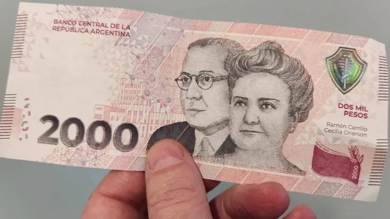 Nuevos cambios en el billete de 2000 pesos