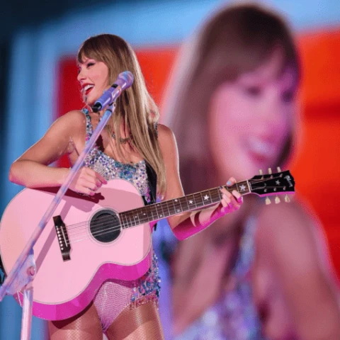 Taylor Swift, rendida ante el público argentino