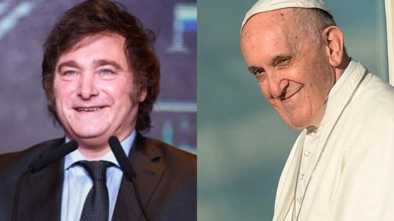 El papa Francisco llam a Javier Milei para felicitarlo