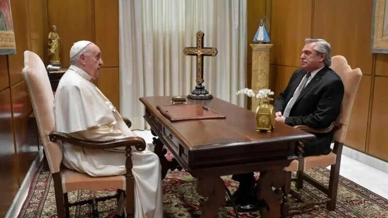 El papa Francisco se reunir con Alberto Fernndez