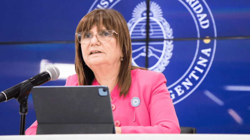 Bullrich asegur que satur el sistema para denunciar a dirigentes piqueteros