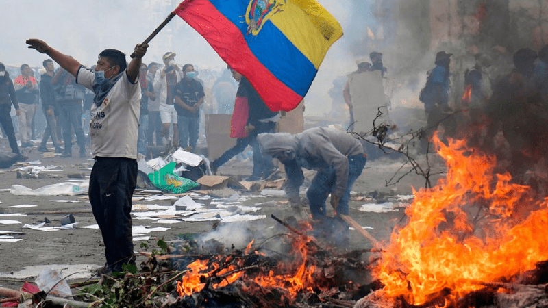 Crisis total en Ecuador: podrn utilizar fuerza letal