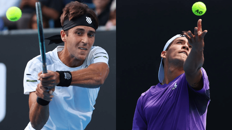 Toms Etcheverry y Sebastin Bez avanzan en el Australia Open