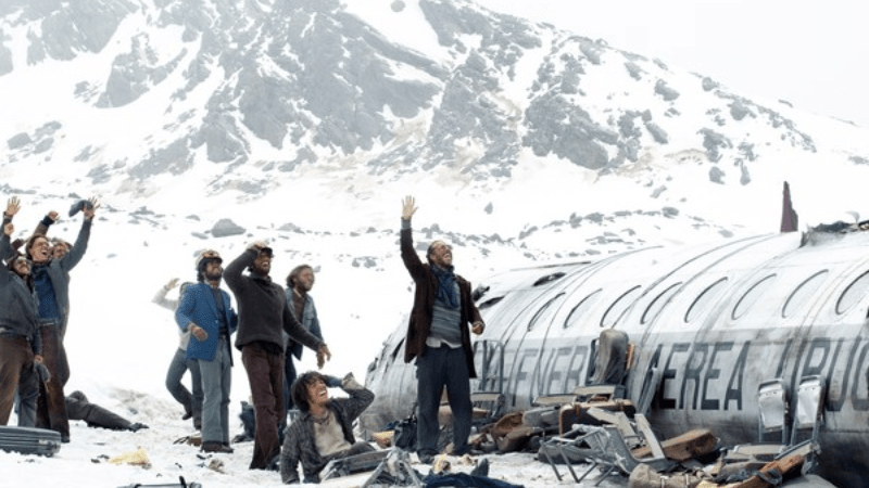 La sociedad de la nieve: N1 en Netflix y ms nominaciones