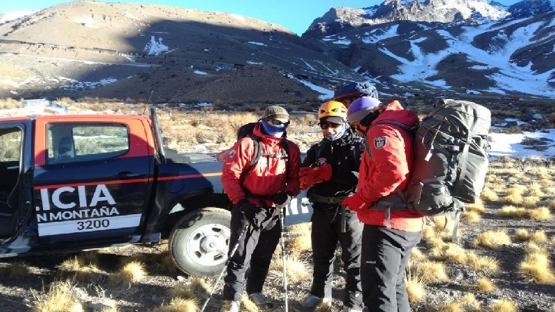 Aconcagua: cuatro andinistas fueron rescatados