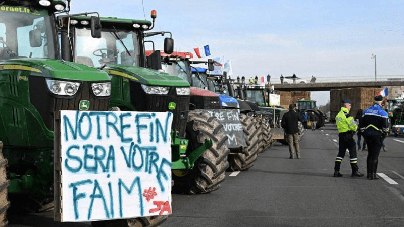 En todo el mundo: agricultores protestan el Pars