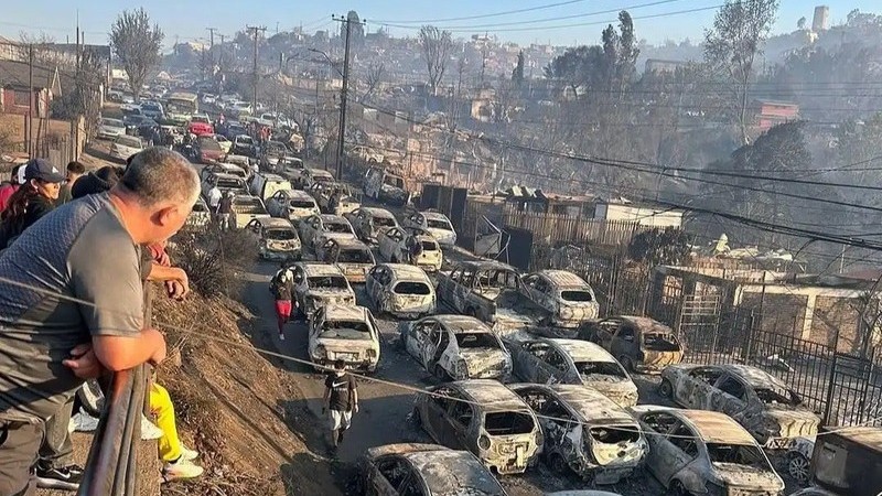 Chile: 112 muertos por los incendios forestales
