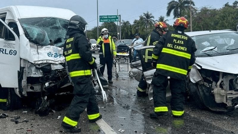 Cinco argentinos fallecieron en un terrible accidente en Mxico