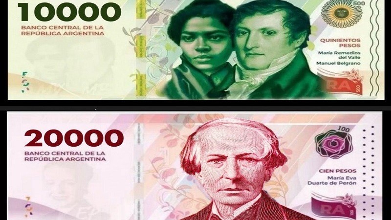 Los nuevos billetes tienen fecha