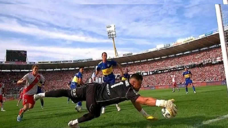 River, furioso: &#x201C;la pelota entr&#x201D;