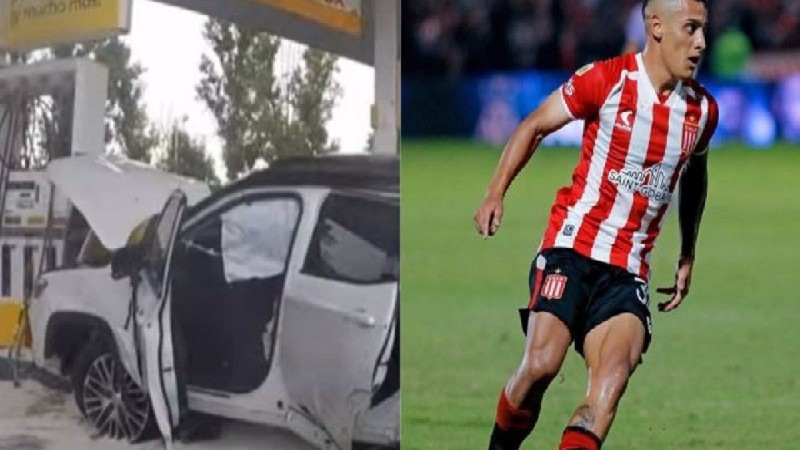 Video: as fue el violento choque de Thiago Palacios