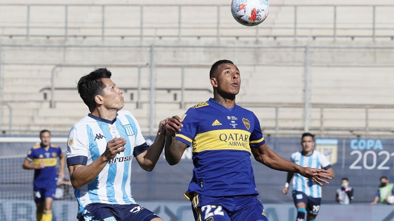 Los penales para Racing