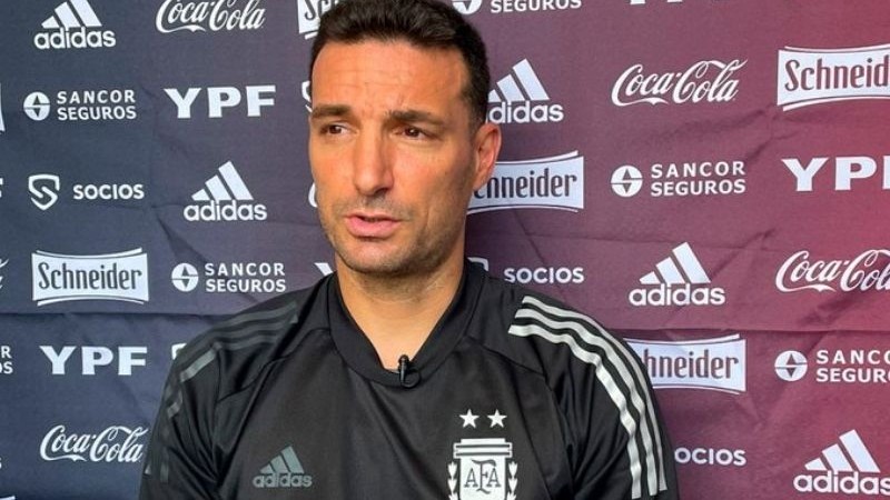 Scaloni: No me interesa el Mundial
