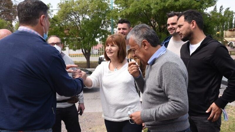 Bullrich y Cornejo recorrieron Mendoza