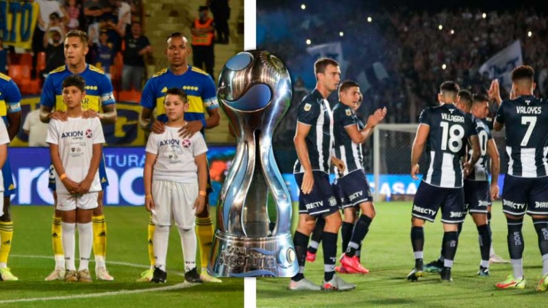 Todo listo: se viene la final entre Boca y Talleres