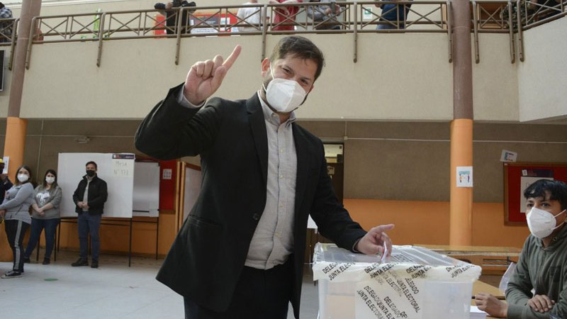 Boric vencedor, el presidente ms joven
