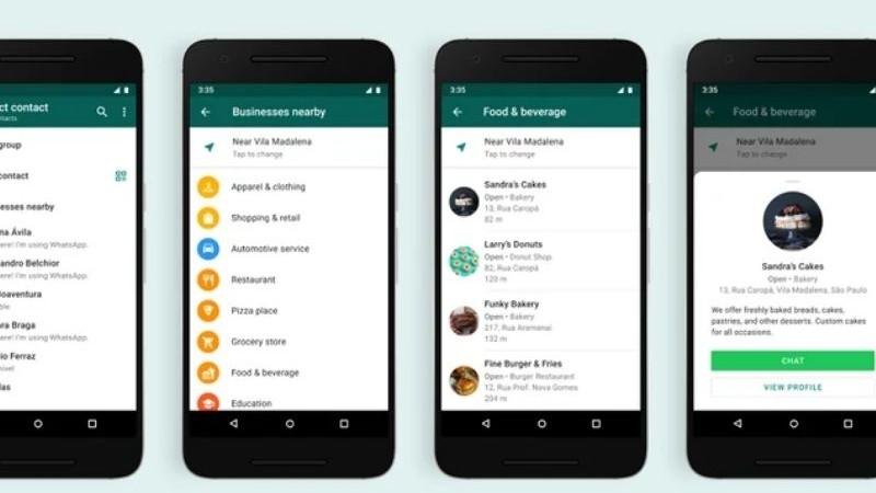 WhatsApp, con un servicio idntico a Google Maps