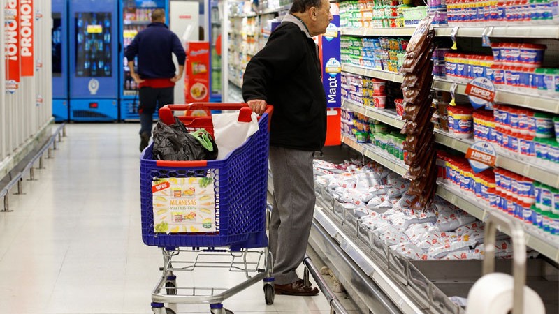 Sin techo, la inflacin fue de casi cinco puntos