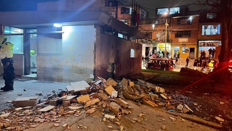 Cinco menores heridos por un atentado en Bogot