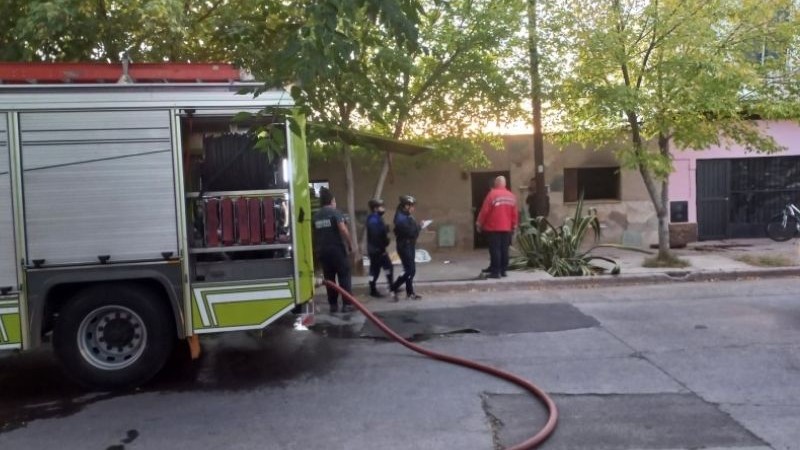 Un incendio en Godoy Cruz dej un saldo fatal