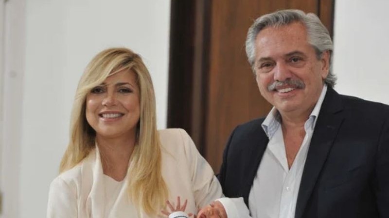 La pareja presidencial present a Francisco