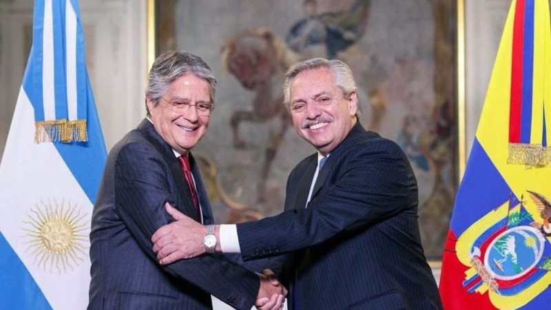 Alberto recibi una nueva visita presidencial