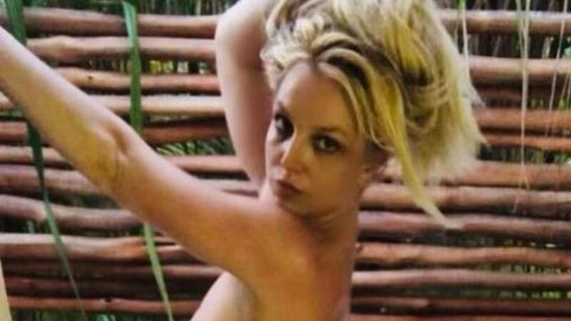 Britney Spears pos desnuda e incendi las redes sociales