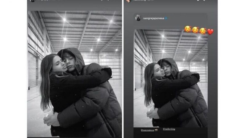 Muy enamorados, as es la primer foto de la China y RusherKing