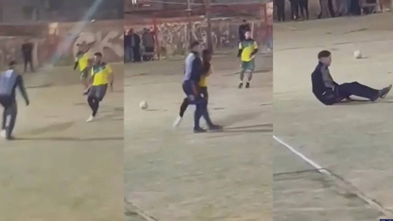 Tremendo oca! Mir como reaccion Tevez