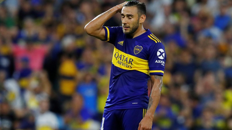 Soccer Football – Superliga – Boca Juniors v Gimnasia y Esgrima – Alberto J. Armando Stadium, Buenos Aires, Argentina – March 7, 2020 Boca Juniors’ Salvio reacts during the match REUTERS/Agustin Marcarian