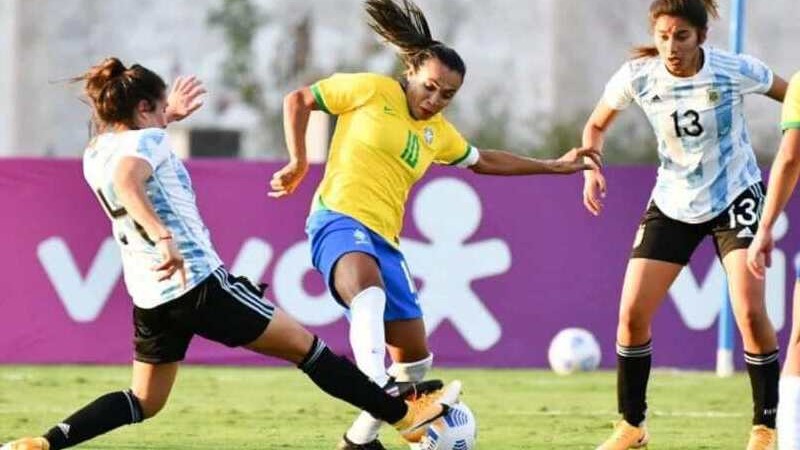 Argentina-Brasil en la Copa Amrica femenina 2022