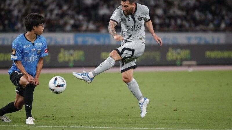 Leo Messi marc el primer gol de la temporada