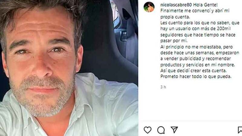 No se le da: Nicols Cabr no puede con Instagram