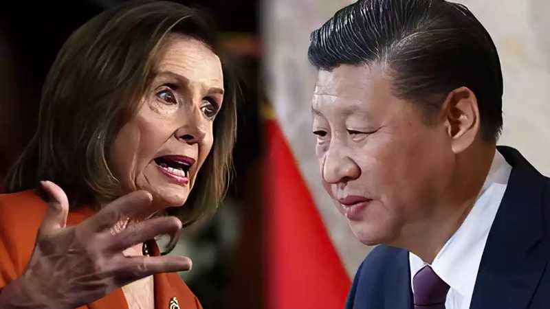 Nancy Pelosi lleg a Taiwn y China responde militarmente