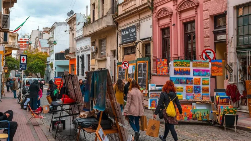 San Telmo, pura bohemia portea