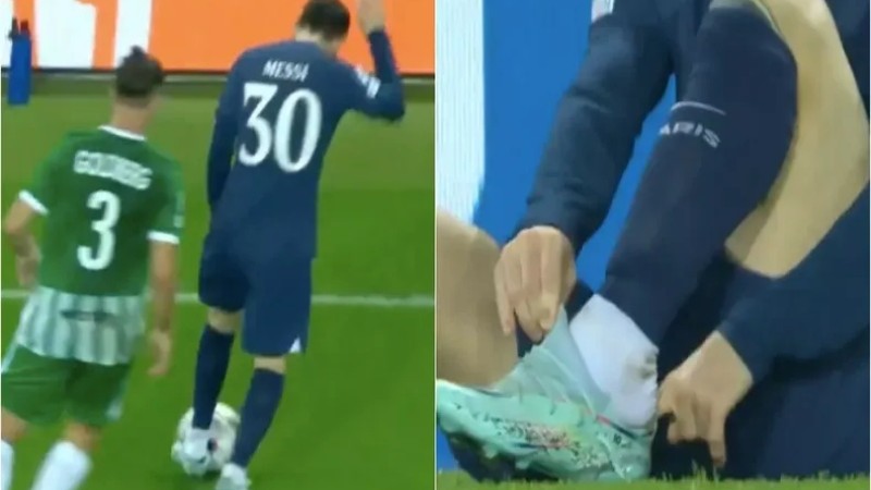 Le tir a Messi