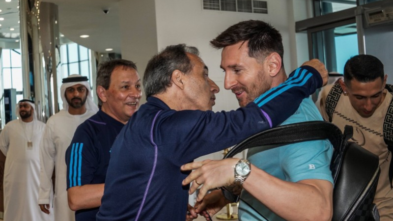 Messi ya est en Abu Dhabi