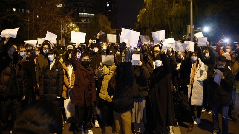 Protestas en China por &#x201C;Covid cero&#x201D;