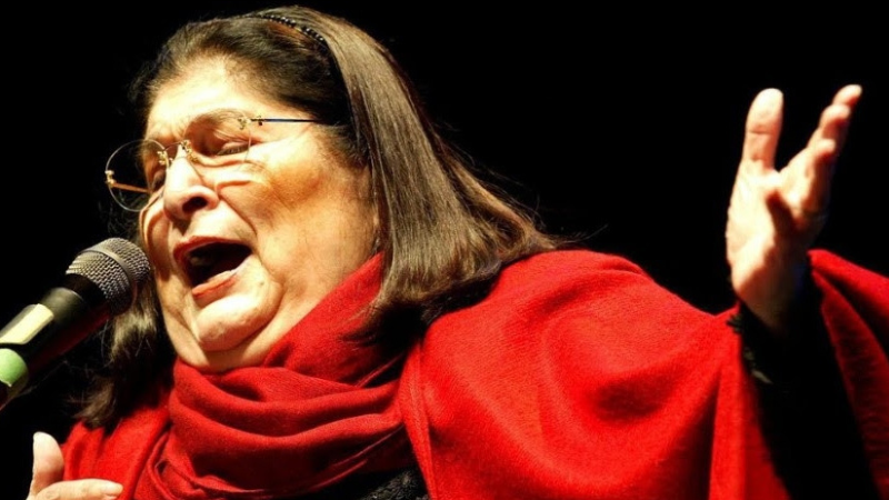 Mercedes Sosa, entre las mejores 200 cantantes de la historia