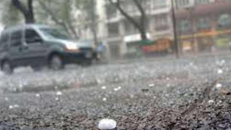 Alerta por tormentas y granizo