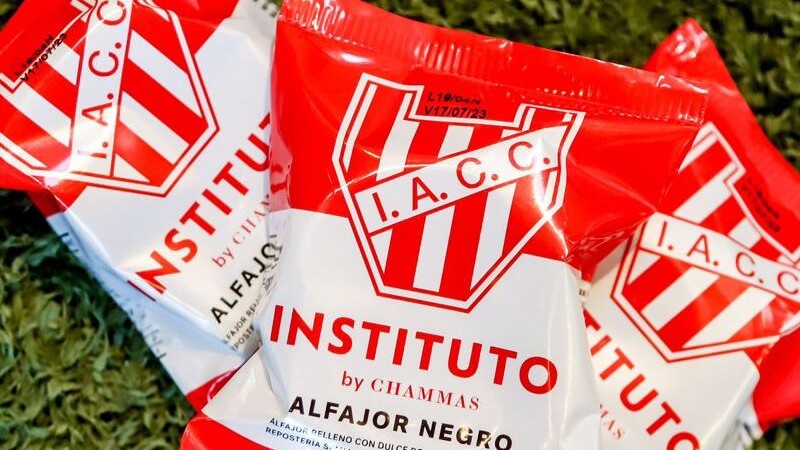 Instituto tiene su propio alfajor Chammas