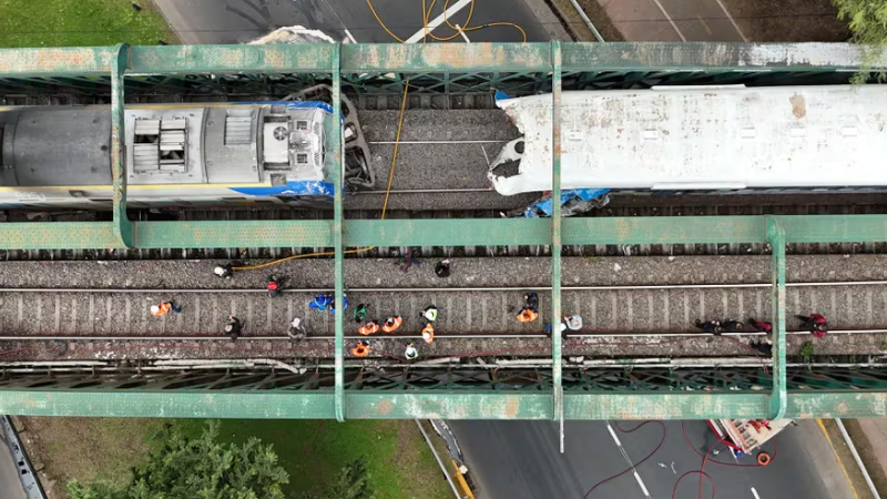 Chocaron dos trenes en Caba y hay decenas de heridos