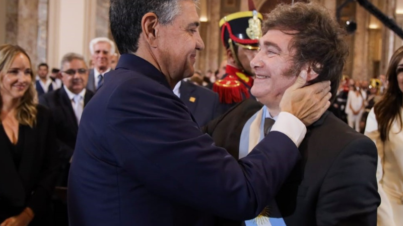 El Presidente particip de la celebracin interreligiosa en la Catedral