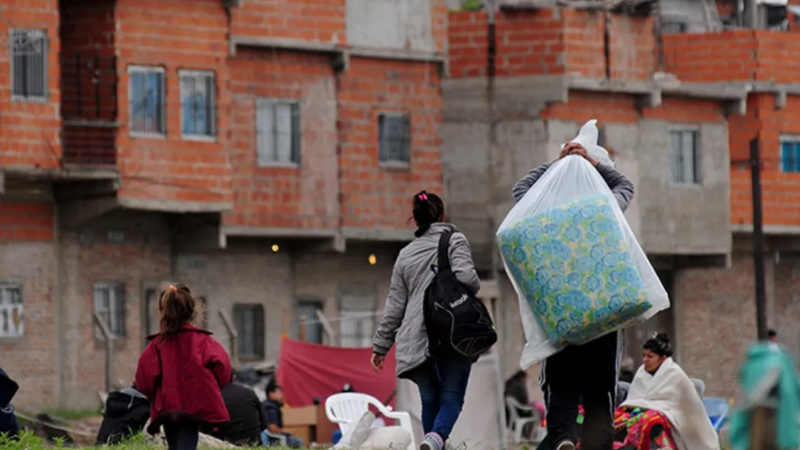 La pobreza alcanz el 56% en el primer semestre 