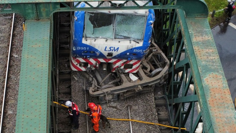 A choque de trenes, emergencia ferroviaria