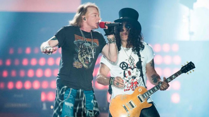 Slash habl sobre el futuro de Guns N' Roses