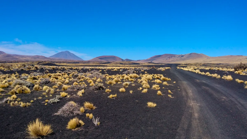 Descubr el inmenso desierto negro a unas horas de Mendoza