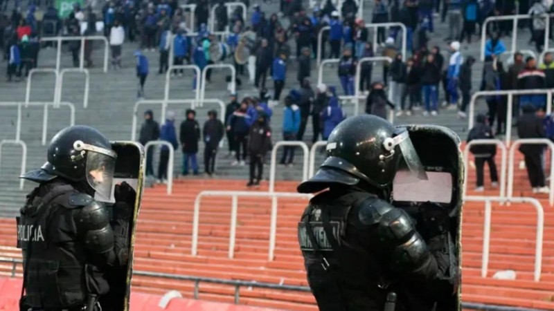 Godoy Cruz apunt contra la Polica